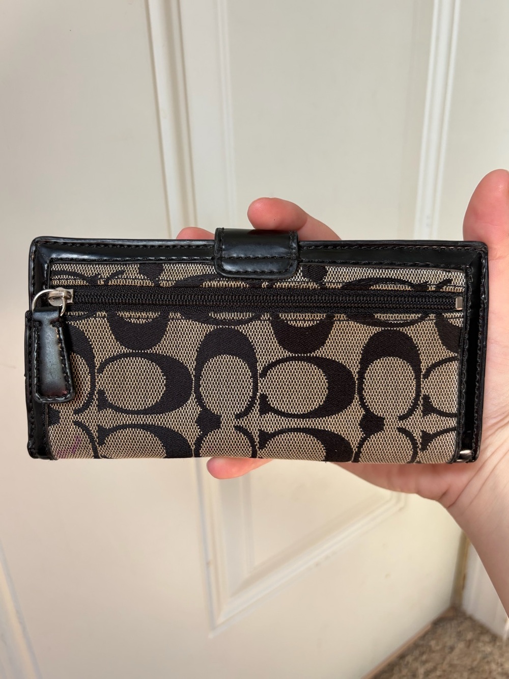Coach Signature Slim Turnlock Wallet π - Picture 2 of 7